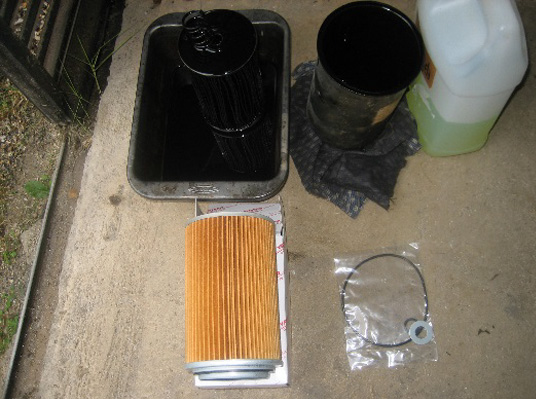 潤滑油フィルター